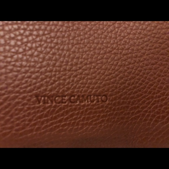Vince Camuto Vegan Leather  “ Cognac” colour Tote (New!) - Picture 3 of 7
